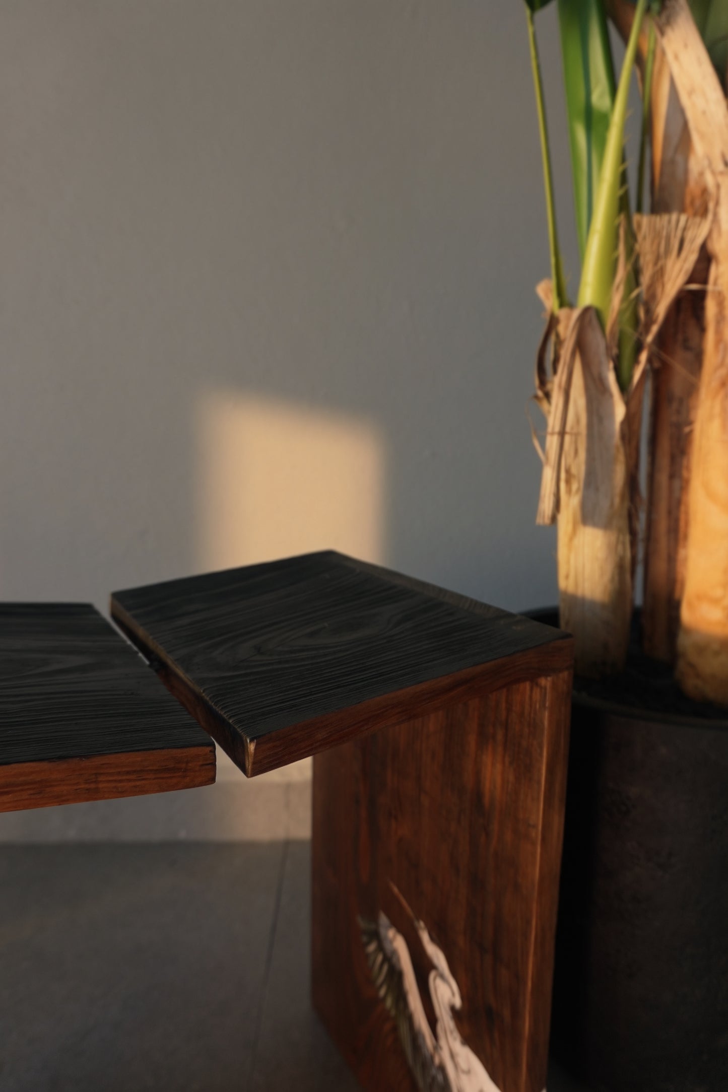 Yakisugi Crane Stool