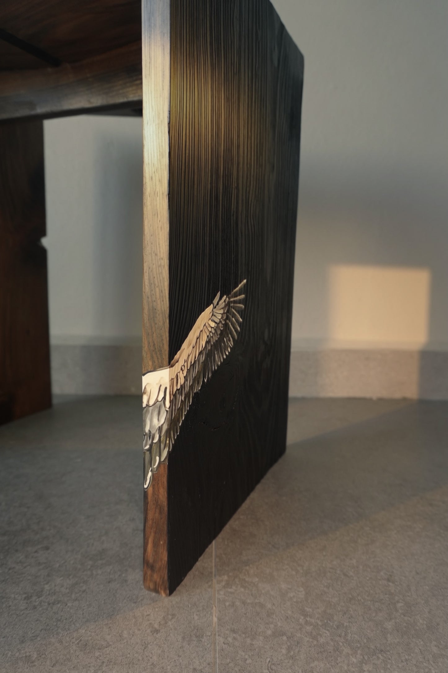 Yakisugi Crane Stool